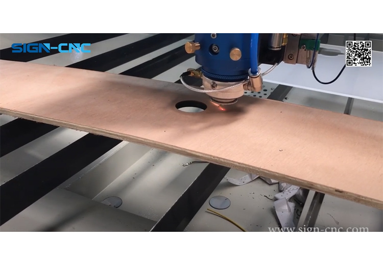 SIGN-CNC metal and non-metal laser cutting machine.